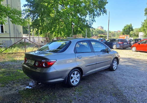 Honda City cena 5900 przebieg: 250000, rok produkcji 2007 z Olszyna małe 67